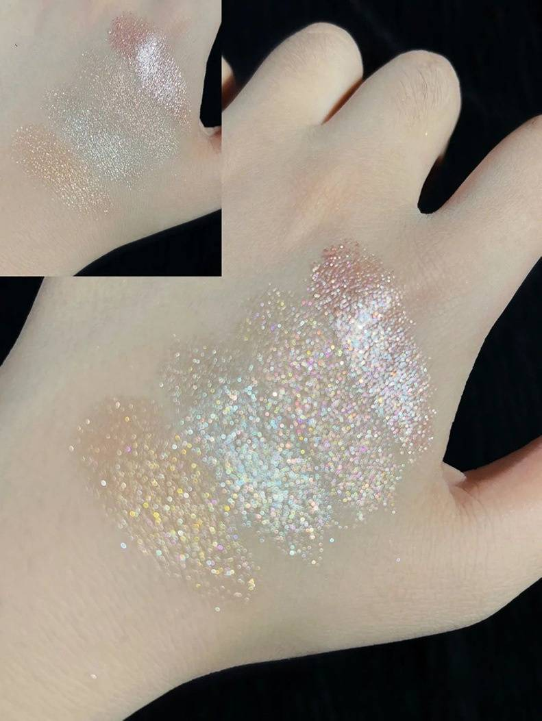 Transparent 16-color eyeshadow palette 16-color shadow Gallery pearlescent matte_voghion.com