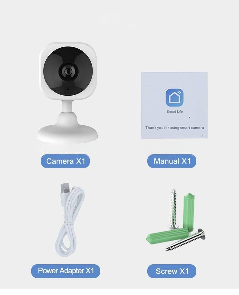 Mini WiFi Indoor Security Camera - 1080P HD Night Vision, Smart Motion Detection, Remote Viewing Via Smartphone_voghion.com