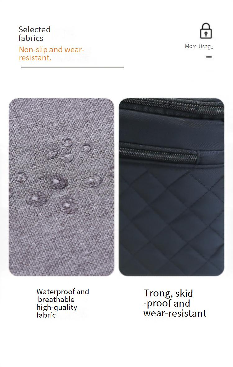 Sac à lunch isotherme carré haut de gamme pour femmes et enfants – Sac à lunch en PEVA épais et résistant à la saleté, idéal pour l'école, le bureau et les pique-niques._voghion.com