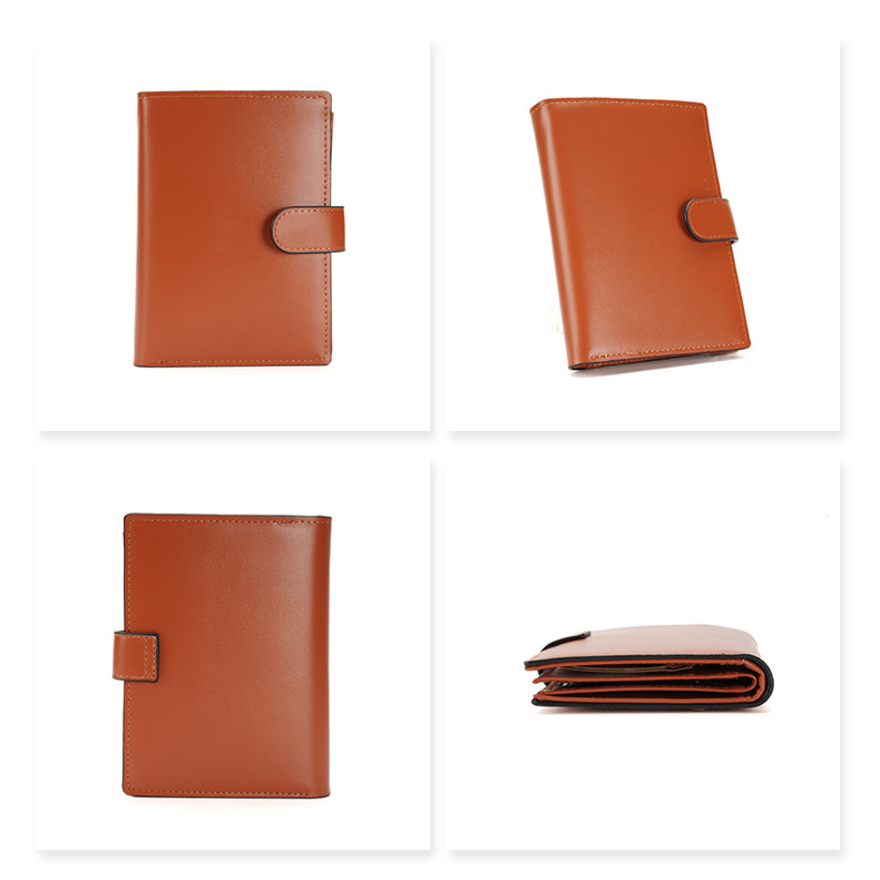 Card Bag Card Cases A6 Loose Leaf Passport Holder Multi Function Passport Book Protective Cover Business Document Card Holder Can Be Customized_voghion.com
