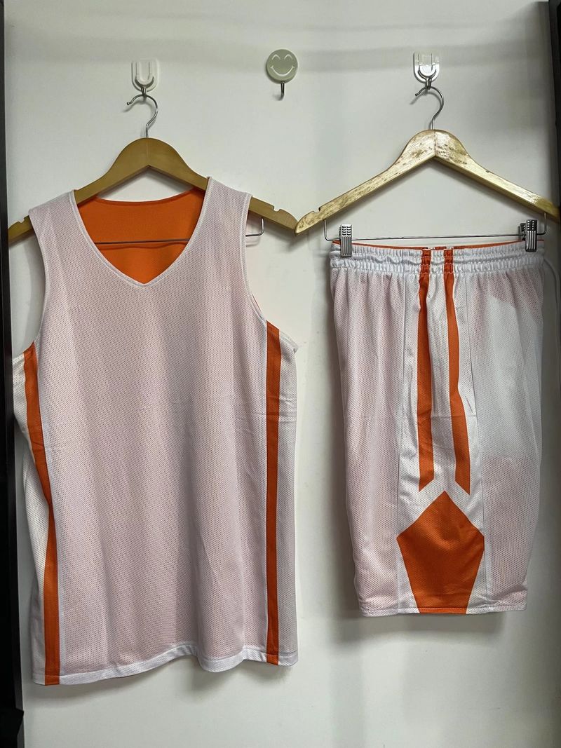 Durable double-sided jersey set for men, printed college student competition training uniform, basketball jersey, team_voghion.com