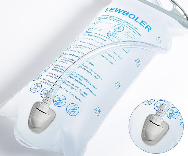 NEWBOLER Outdoor-Sport-Weichflasche, faltbar, für Trailrunning, Wandern, Marathon, spezieller praktischer Wasserbeutel_voghion.com