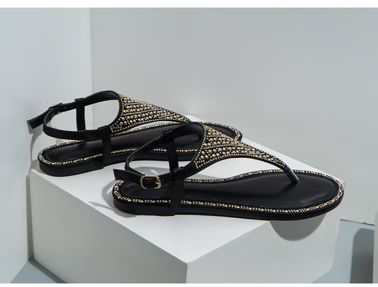 Sandali da donna Scarpe basse estive da donna Scivoli versatili_voghion.com