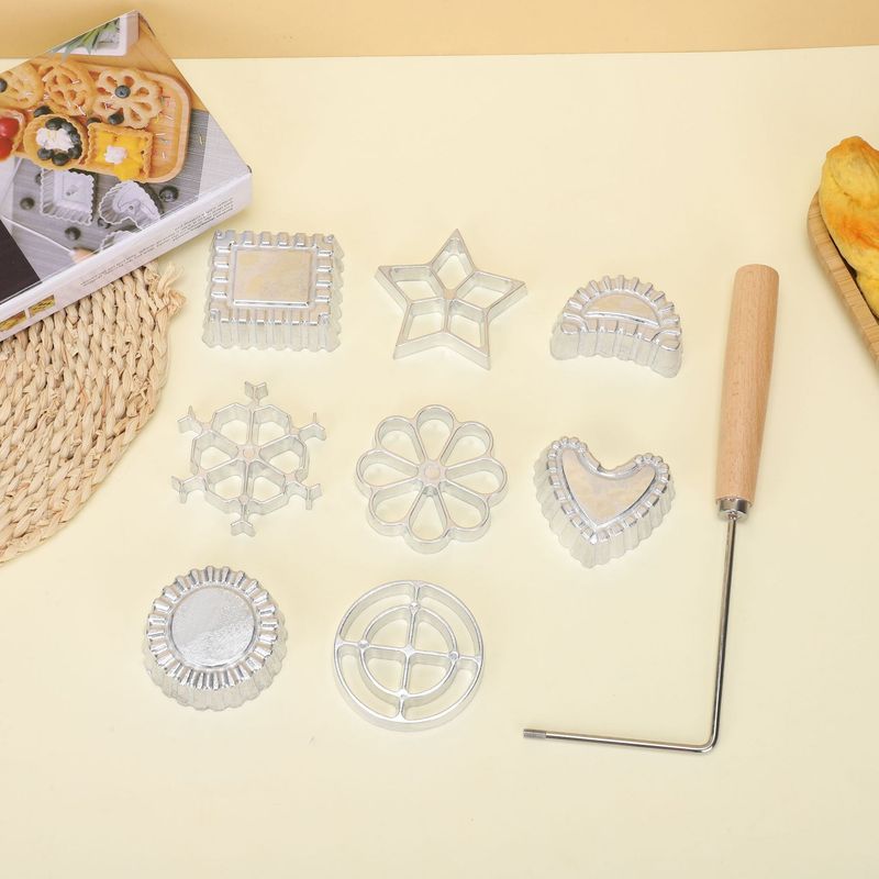 Aluminium Cakevorm Keuken Bakgereedschap Olie Dumpling Garnalencake Radijs Lepel Snack Frituurvorm_voghion.com