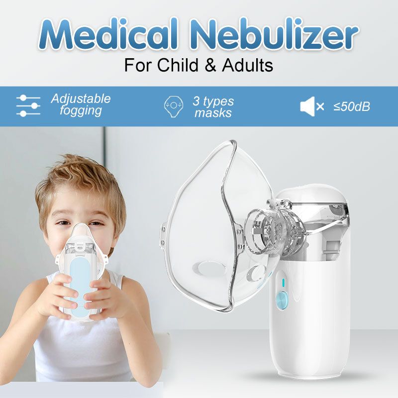 Handheld Ultrasonic Household Portable Children's Micro Mesh Adult Nebulizer Medical Grade_voghion.com