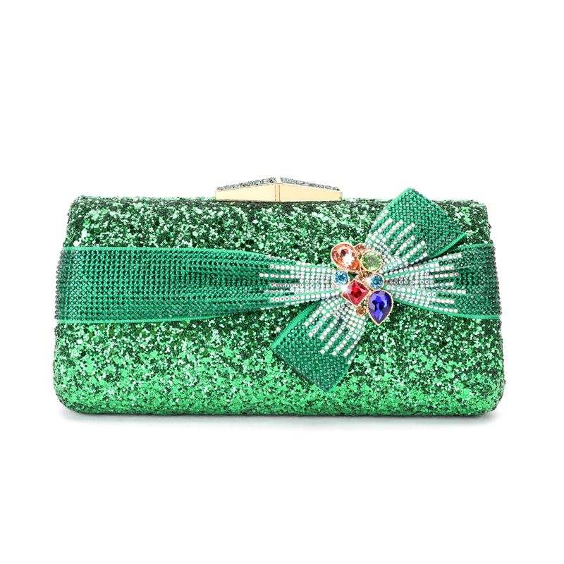 Frauen Heißer Diamant Mit Blume Dekoration Schuhe Tasche Set Einfache_voghion.com