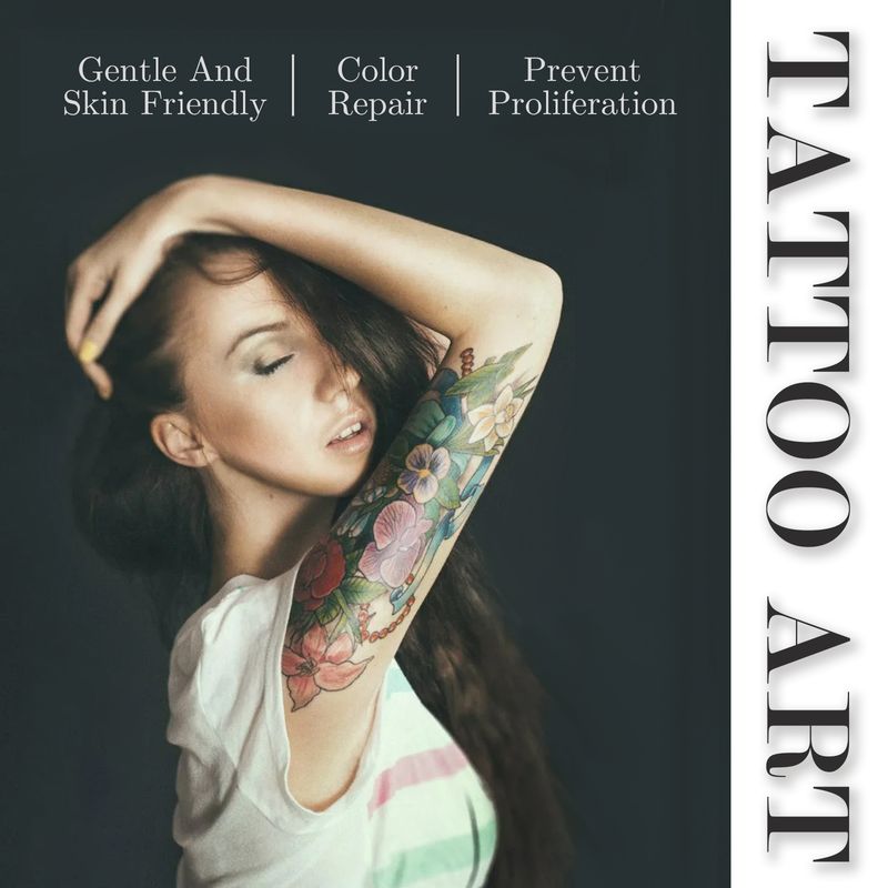 EELHOE tatuiruotes atkuriantis kremas, tatuiruotės spalvą fiksuojantis švelnus švarus drėkinamasis odos išblukimo tatuiruotes atstatantis kremas_voghion.com