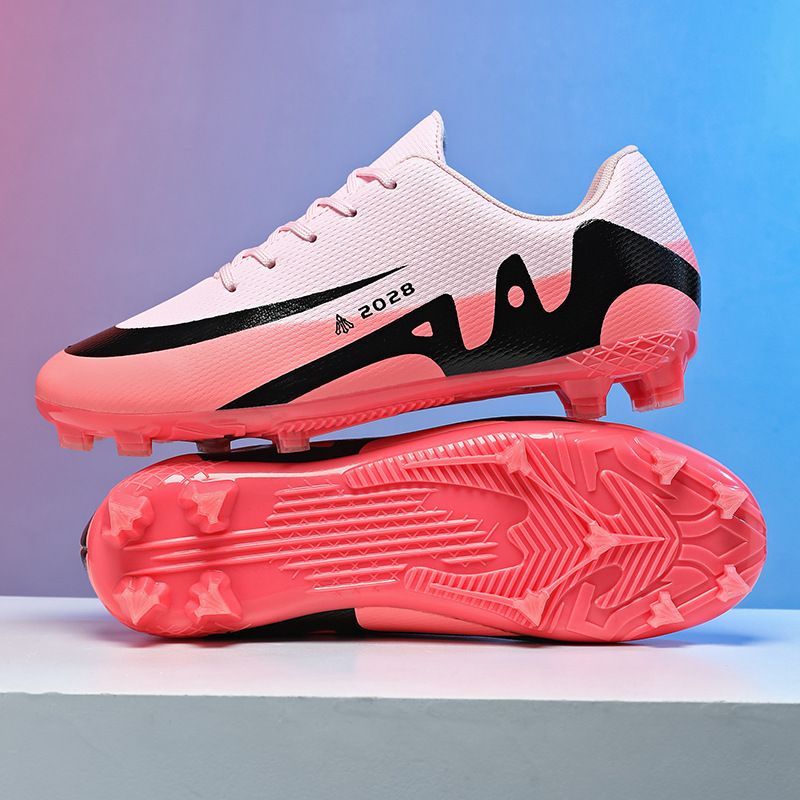 Children's Boys Youth Students Girls TF Soccer Shoes AG Long Cleats_voghion.com