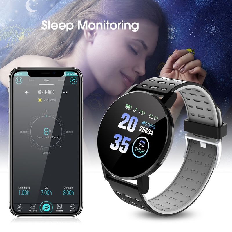 Xinweiqing Smart Watch, multifunktionale Gesundheitsüberwachung, wasserdicht, modisch, Sport-Herzfrequenzmesser, Smart Watch zum Laufen_voghion.com