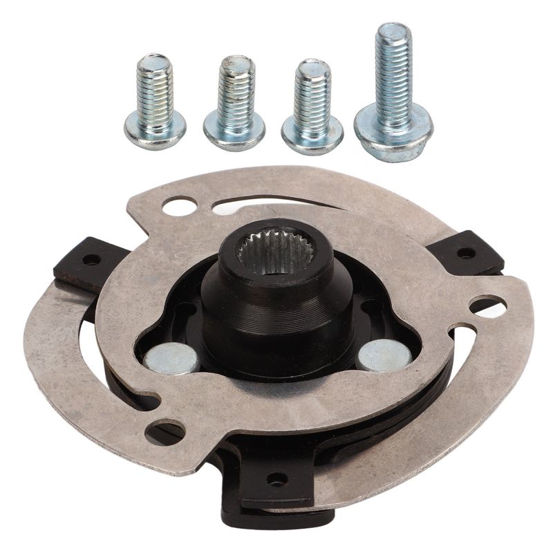 Hub Scratch Resistant Red 5N0820803A AC Pulley High Strength Metal for Cars_voghion.com