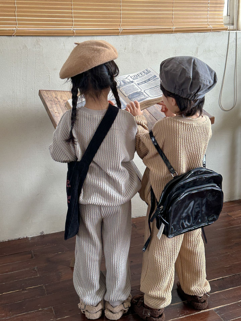 Traje de otoño para niños Prendas de punto para niñas Sudadera con capucha deportiva para niños Ropa de bebé de ocio para primavera y otoño_voghion.com