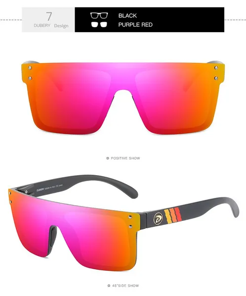 Jaunas polarizētas sporta saulesbrilles Trend Outdoor riteņbraukšanas saulesbrilles vīriešiem sievietēm viengabala lēcas saulesbrilles 100% UV aizsardzības brilles_voghion.com