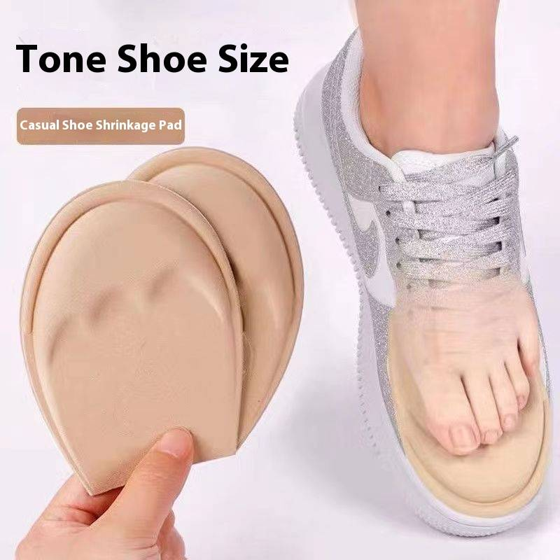Adjustable Shoe Insoles For Men & Women – Convert Large Shoes To Perfect Fit (Half-Size Reducer Pads For Sports Shoes, Forefoot & Heel Support)_voghion.com