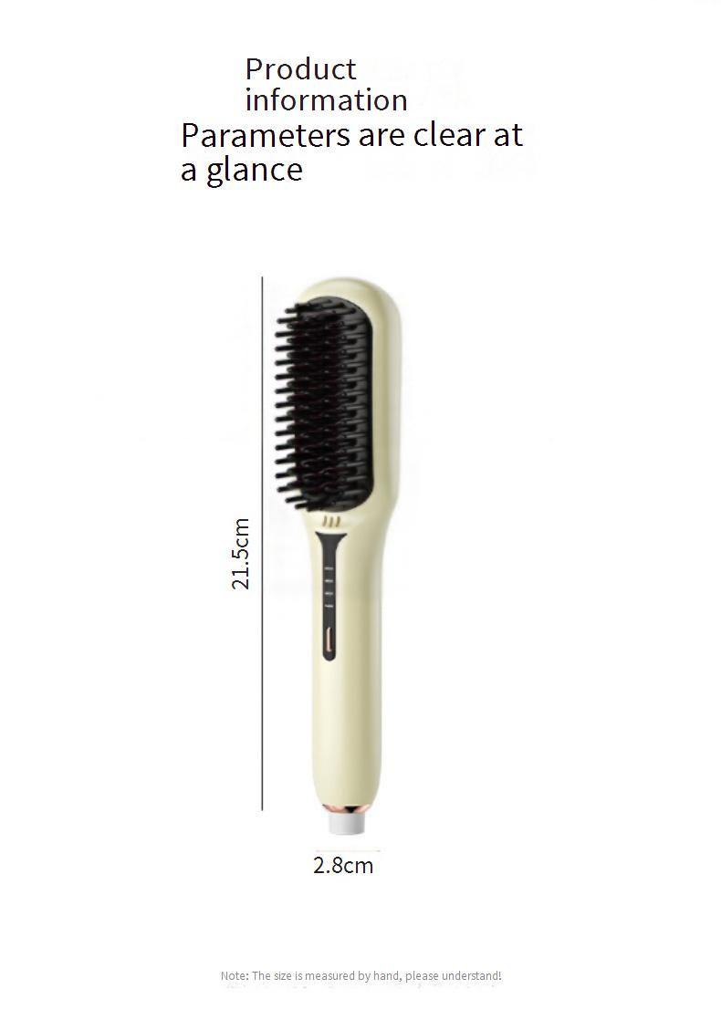 Hair Curler Straightening Comb Portable Curling Iron Negative Ion Does Not Damage Hair Long Lasting Shaping Plug In Clamp Curling Straight_voghion.com