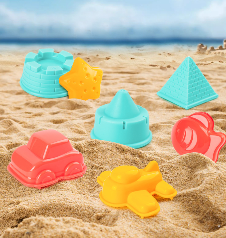 Neu Kinder Strand Spielzeug Set Meer Sand Spielen Wasser Strand Eimer Graben Boden Graben Sand Schaufel Sanduhr Großhandel_voghion.com