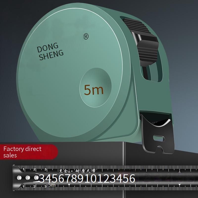 Professional Heavy-Duty Steel Tape Measure With Anti-Slip Grip, 3M & 5M Dual-Scale For Construction, DIY & Home Use_voghion.com