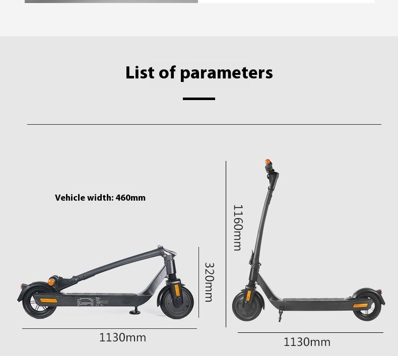 Patinete eléctrico Manke 090 con doble amortiguación, intermitentes izquierdo y derecho, freno electrónico_voghion.com