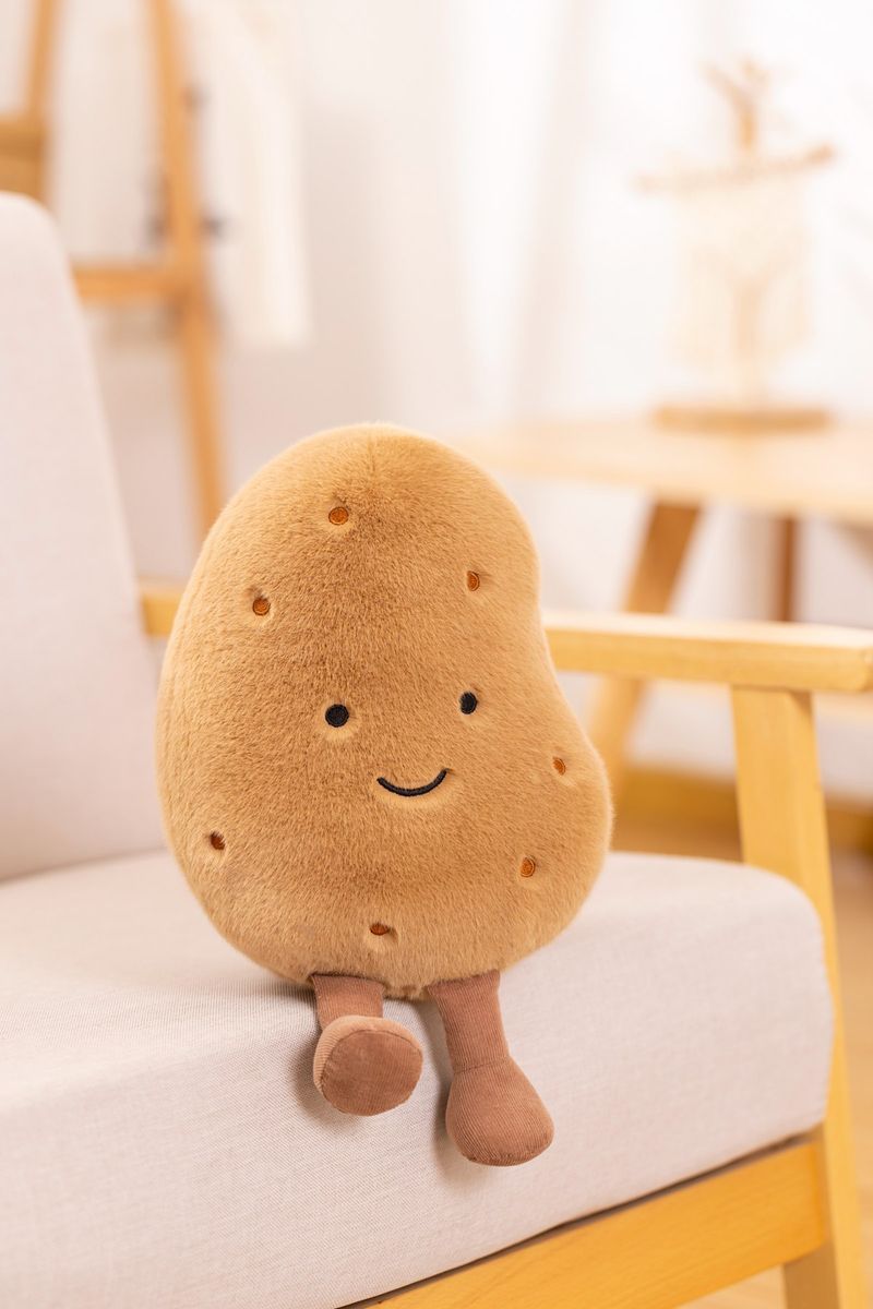 Stuffed Plush Animals Doll Small Potato Pickle Pillow Plush Toy Doll Sleeping Doll Girl_voghion.com