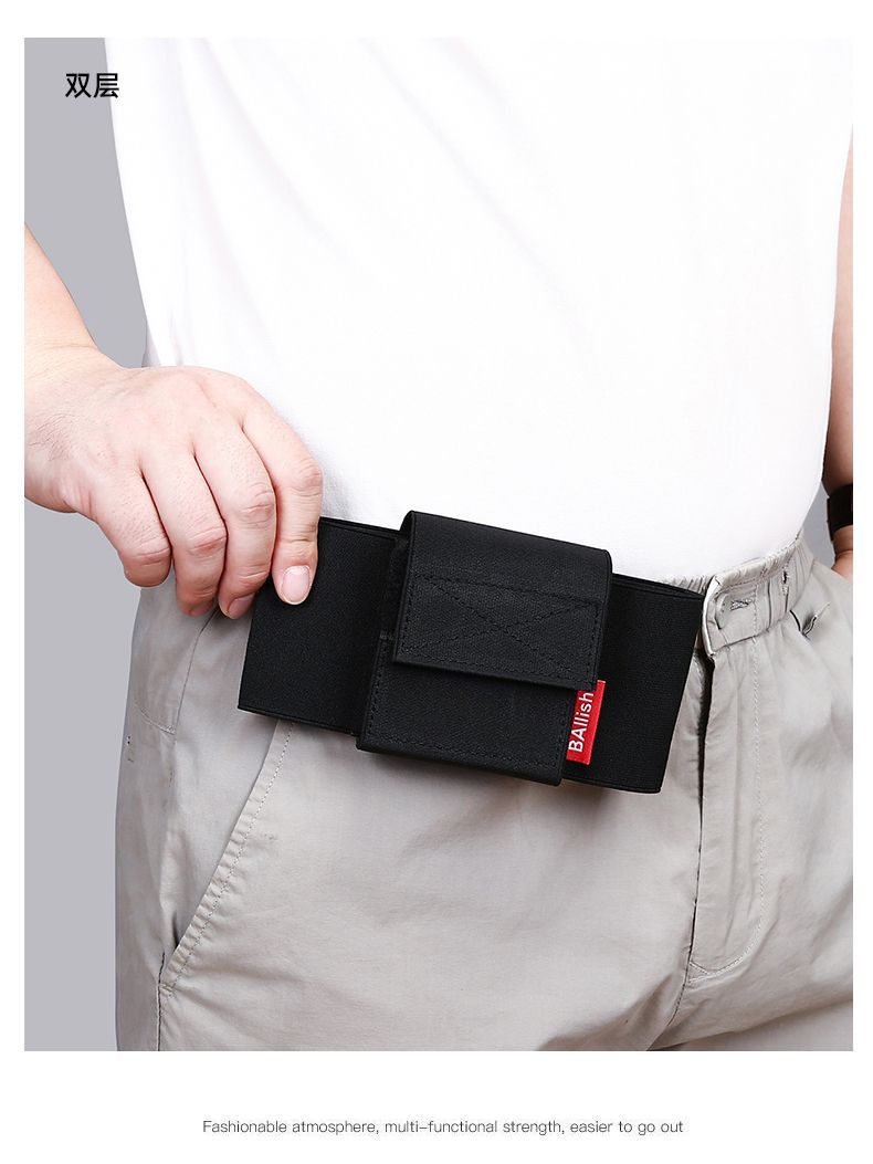 Herren, Gürteltasche zum Aufhängen, Bauarbeiten, horizontale Handyhülle für Laufsport, Unisex_voghion.com