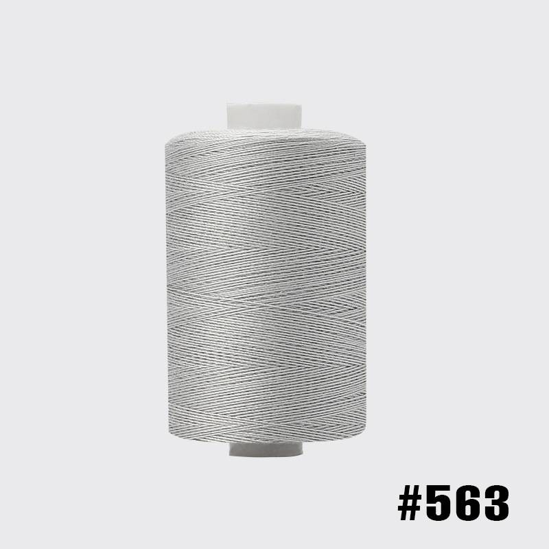 Krāsaini mājas šūšanas diegi 1 gab. Ātrgaitas poliestera diegi 402 Šujamie diegi 1000 Jardi_voghion.com