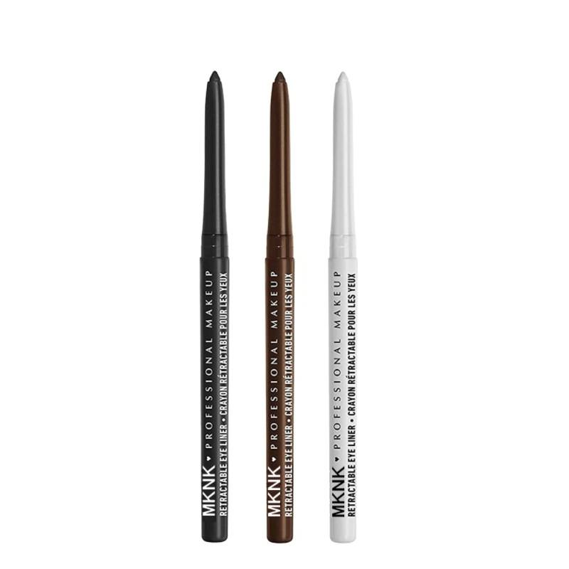 Matita eyeliner in gel retrattile automatica Lying Silkworm Gel Eyeliner in crema Matita eyeliner facile da colorare_voghion.com