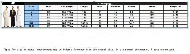 Abbigliamento maschile musulmano autunnale, abbigliamento arabo e mediorientale, Dubai Sands. Abiti ricamati da uomo per il commercio estero_voghion.com