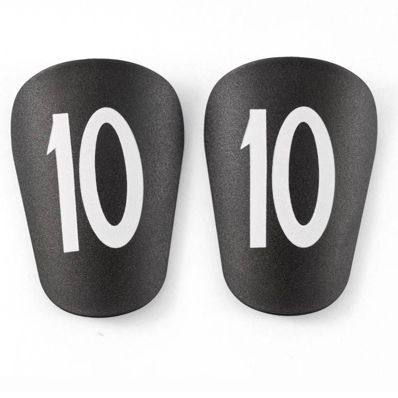 Mini Shin Guards For Football & Outdoor Sports - Lightweight Protective Leg Pads With Secure Straps (Multiple Sizes: 8 * 5, 10 * 6, 12 * 8) - Black_voghion.com