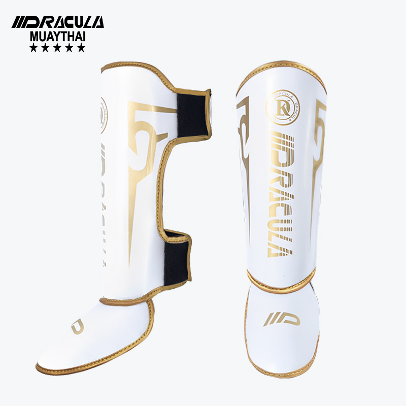 Fighting Muay Thai Thickened Shin Guards With Instep Shin Guards, Adult And Children's Protective Gear, Taekwondo Leg Guards_voghion.com