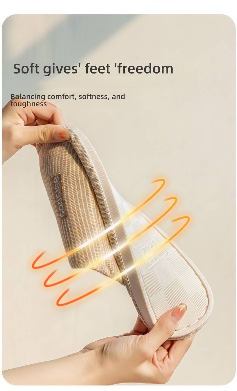 Cozy Fleece-Lined Slippers For Women & Men - Warm Winter Indoor Shoes With Anti-Slip Sole, Soft Home Footwear For Cold Floors, Couple Matching Set_voghion.com