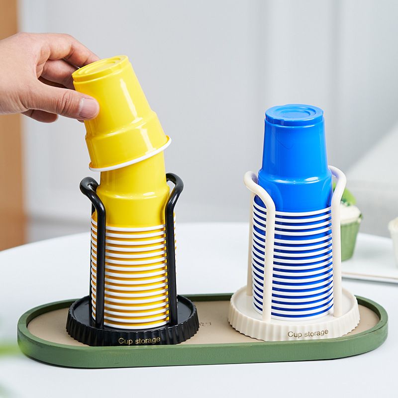 Paper Disposable Desktop Taker Multifunctional Storage Rack Home Coffee Tea Cup Holder_voghion.com