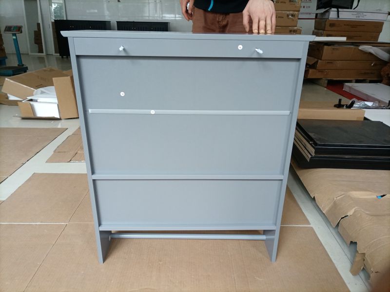 Badezimmer-Wandschrank Mit Handtuchhalter, 2 Türen und Offenen Regalen, Medizinschrank_voghion.com