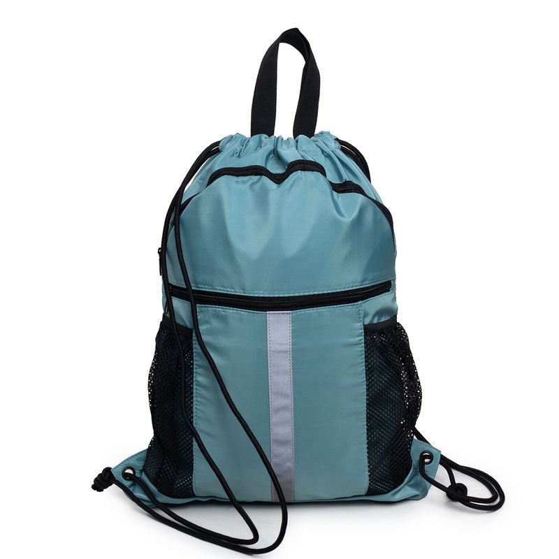 Gym Bags Basketball Football With Shoes Interlayer Drawstring Backpack Bundle Pocket Sports Equipment Bag_voghion.com