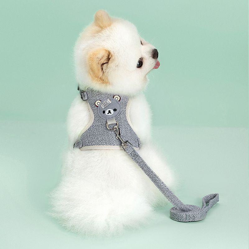 Vest-Style Dog Leash For Teddy, Bichon, Small And Medium Dogs, Cat Harness, Pet Supplies_voghion.com