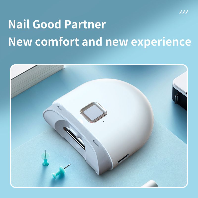 Automatische elektrische Maniküre-Schere, Maniküre, älteres Baby, Anti-Clip-Fleisch, tragbare Maniküre-Nagelknipser_voghion.com