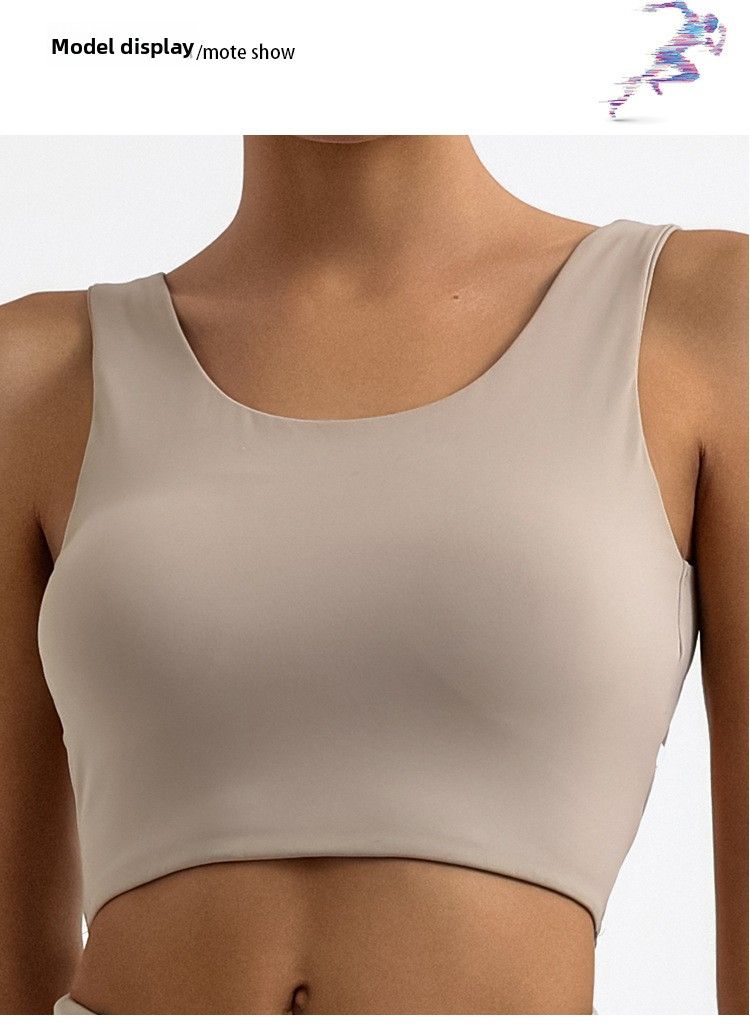 Abbigliamento da yoga per donna 2025 Nuovo top sportivo dimagrante, intimo da allenamento per la corsa, gilet fitness_voghion.com