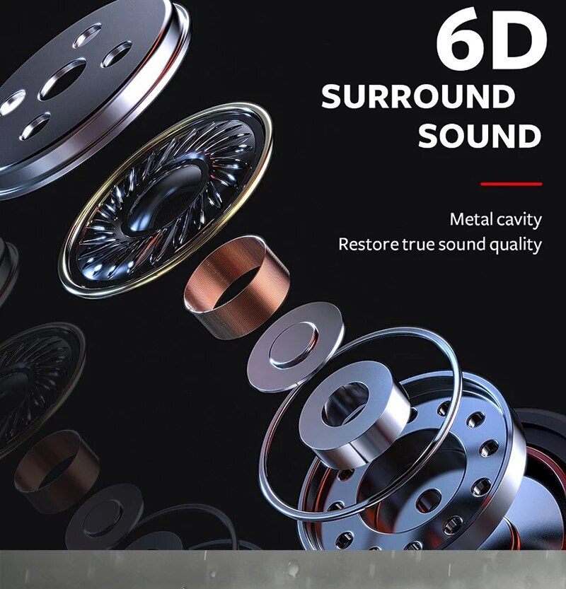 HIFI 6D Surround Bass In-Ear Wired Headphones 3.5mm Type C Earphone Sports Gamer Waterproof Headset Handfree Earbuds_voghion.com