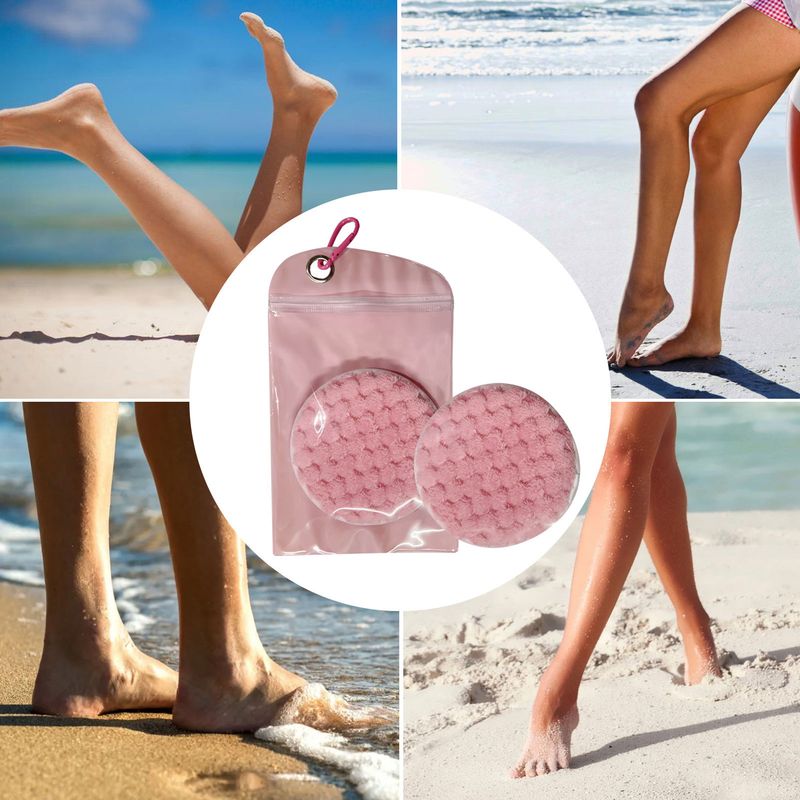 Bolsa esencial para la playa sin arena - Bolsa impermeable de doble capa con malla drenable | Ideal para trajes de baño, juguetes y conchas mojadas_voghion.com