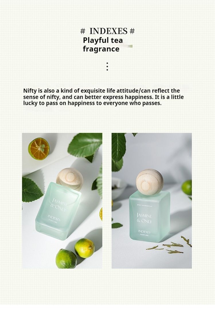 Nuovo profumo Indice popolare Profumo Fragranza persistente da donna Profumo di tè fresco per incontri romantici naturali rosa_voghion.com