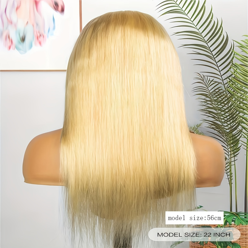 Parrucche per capelli umani anteriori in pizzo 13x4 biondo miele per le donne Ragazze pre pizzicate con parrucche per capelli umani Remy per capelli per bambini_voghion.com