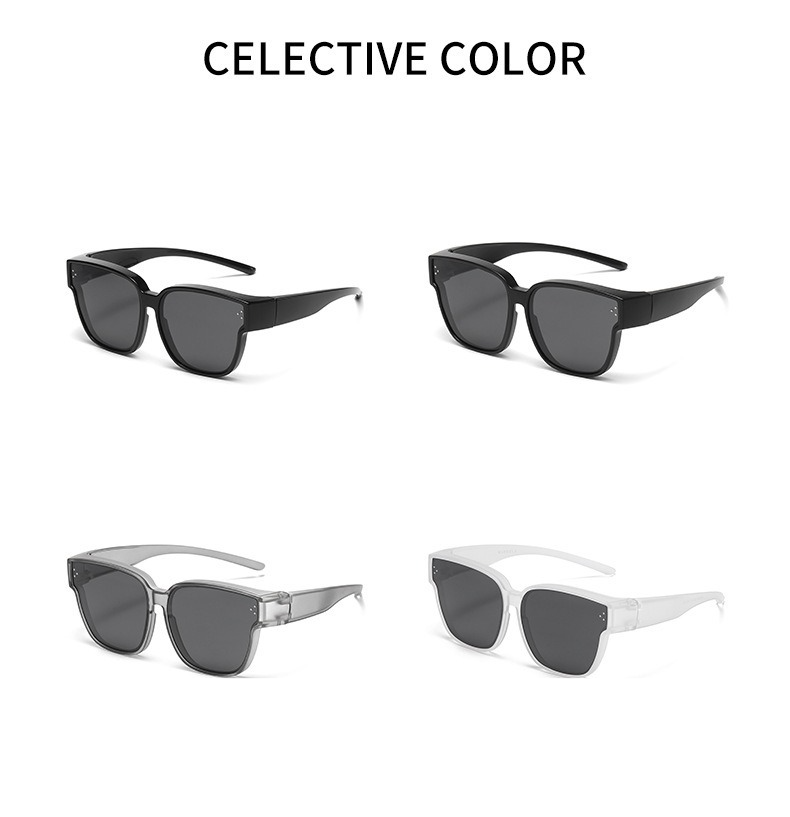 Set unisex di specchi polarizzanti per il conducente, set di occhiali da sole a doppio uso per miopia_voghion.com