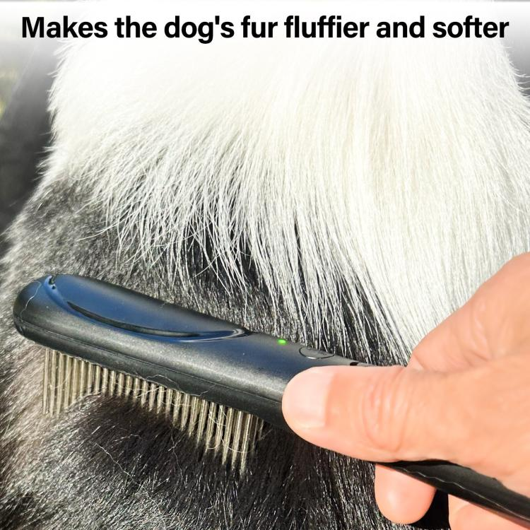 Pet Safe Physical Worming Electronic Comb Pet Flea Control Brush_voghion.com