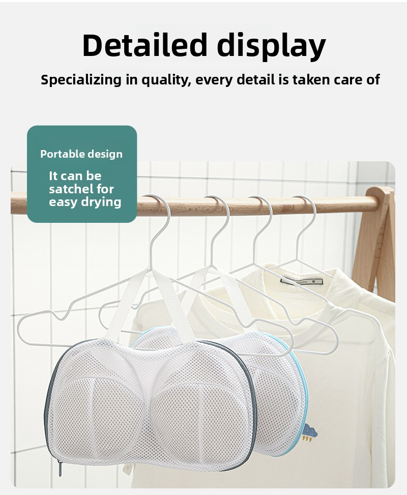 Feinwäschebeutel-Set – 3er-Packung feinmaschige Wäschebeutel für BHs, Dessous und Babykleidung (mit Reißverschluss, wiederverwendbar)_voghion.com