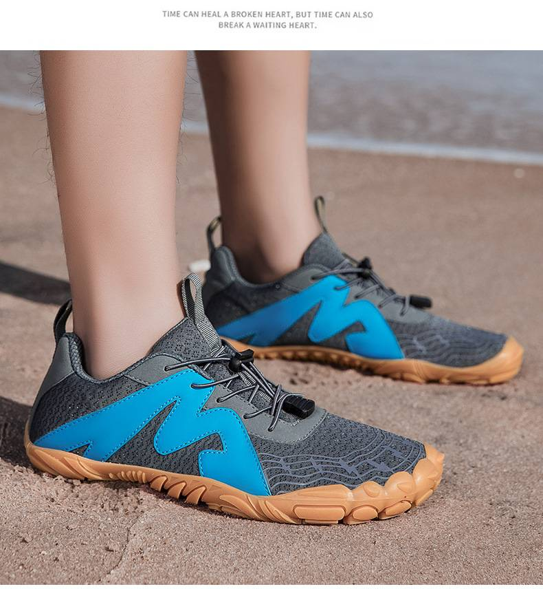 Scarpe da acqua unisex ad asciugatura rapida - Calzini traspiranti per piedi nudi per escursionismo, nuoto e palestra | Suola in gomma antiscivolo per sentieri e yoga_voghion.com