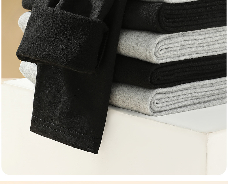 Underwear & Sleepwears Warm Pants Seamless Bottom Plus Velvet Men's Thermal Underwear Winter Warm Fleece-Lined Long Johns Seamless Base Layer Pants_voghion.com