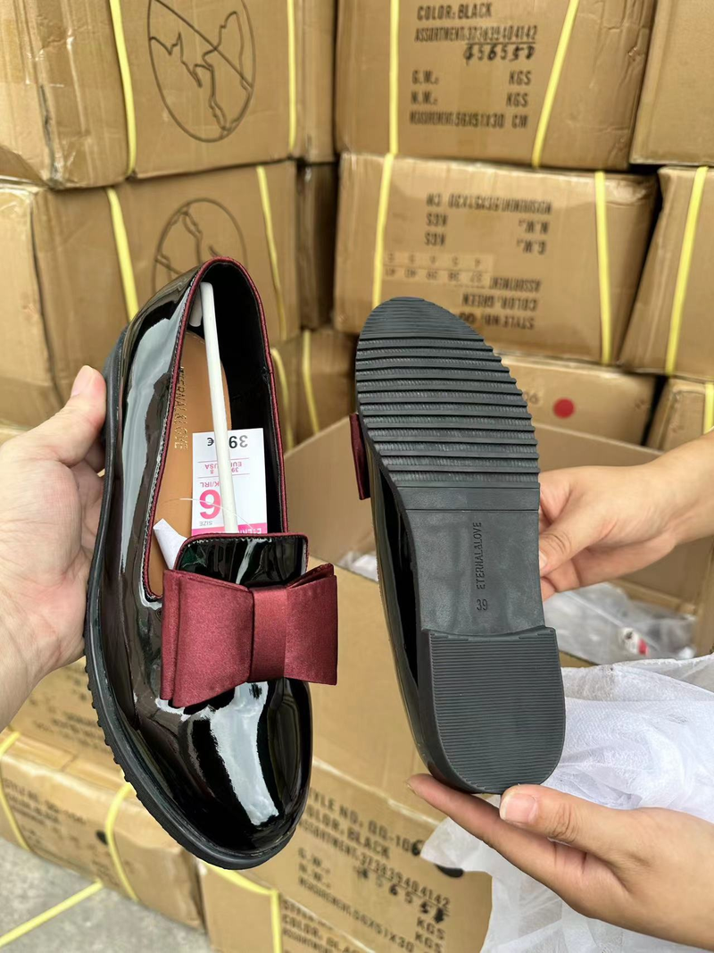 Dammeschuhe Trade Original Schleife Dammeschuhe, Iwwerzich mat ronnen Zéiwen, bequem an einfach Dammeloafer_voghion.com