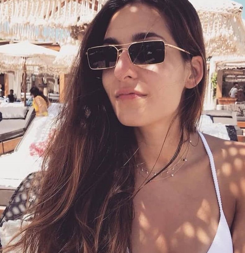 Dupla gerendás, négyzet alakú fém napszemüveg, divatos, minden egyezésű személyiségű napszemüveg férfiaknak és nőknek_voghion.com