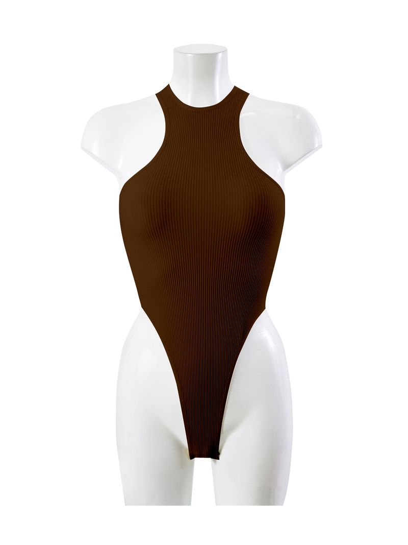 Yoga fileté en forme de I gilet une pièce slips serrés sous-vêtements Yoga Shapewear vêtements de Yoga Sexy_voghion.com