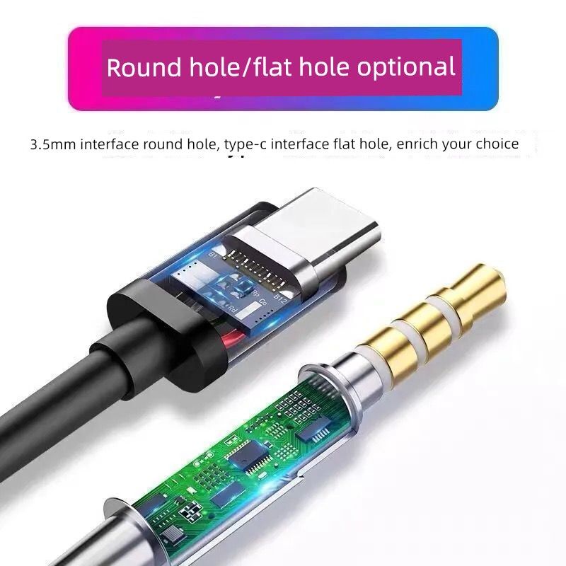 Geschikt voor Huawei Acoustic Headset Type-c/P20p10 Glory 10 V20play Drive-by-Wire met microfoon in-ear oordopje_voghion.com