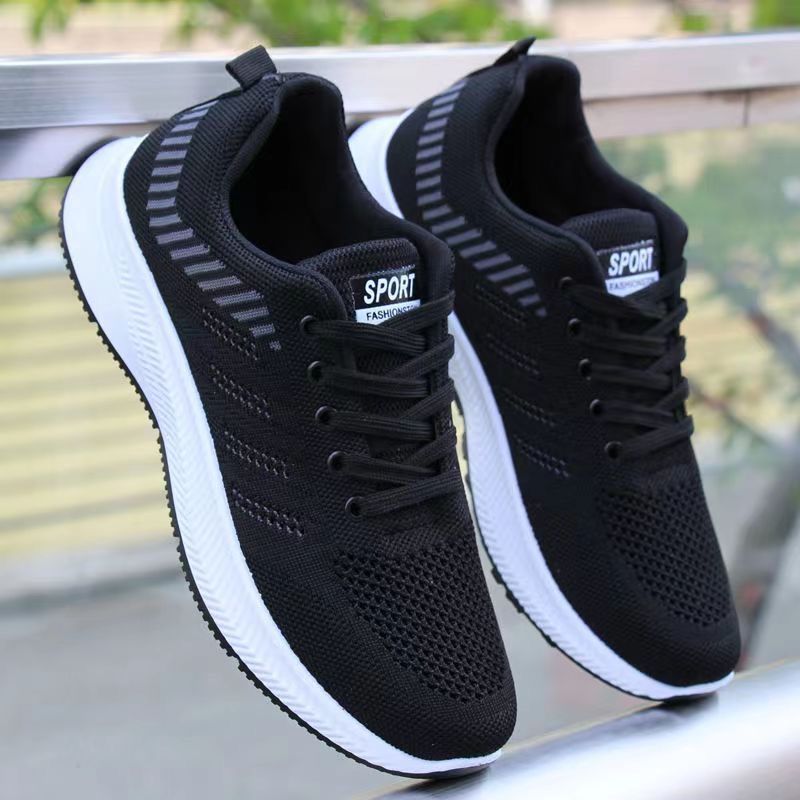 2025 Men's Casual Fashionable Sports Breathable Running Shoes, Outdoor Walking Training Tennis Shoes_voghion.com