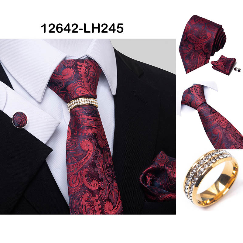 Men's Ties & Handkerchiefs new plaid striped flower multi-color men's tie suit available directly from the source manufacturer_voghion.com